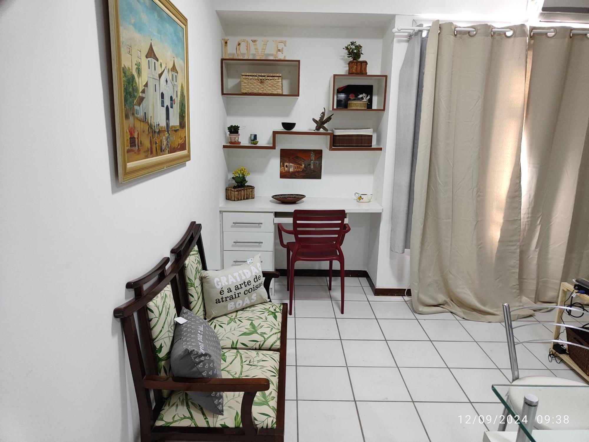 Loft Charmoso E Confortavel No Grand Ville, Perfeito Sua Em Brasilia,proximo Da P, Federal,enap, Lbv,casv Da Embaixada Aeroporto,e Rodov, Interestaduall Apartment